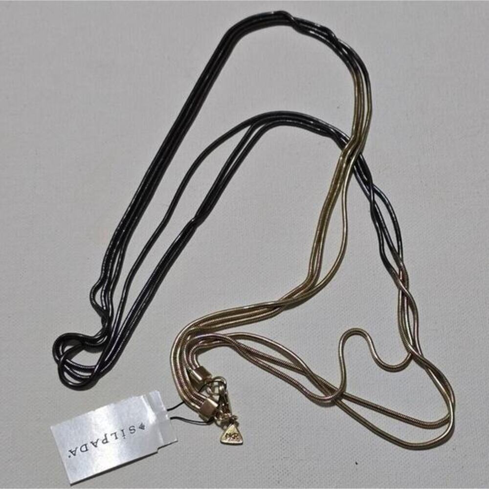 SILPADA Ombré‎ Waterfall Liquid Long Necklace New!